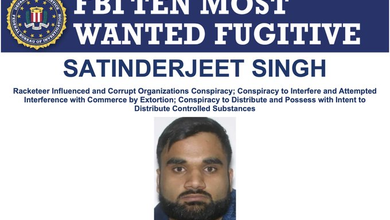 FBI Adds Goldy Brar to Ten Most Wanted List, Offers Up to $1 Million