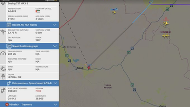 Flydubai flight FZ1073 declares emergency after briefly transmitting 7500 code