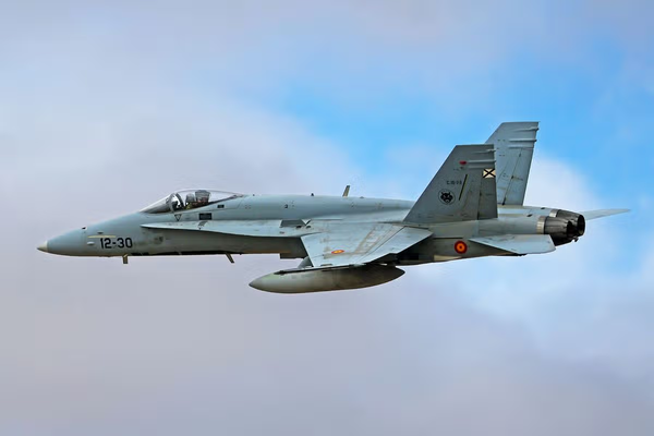 Spanish F-18s scrambled again after unidentified aerial target detected near Romania’s border with Ukraine