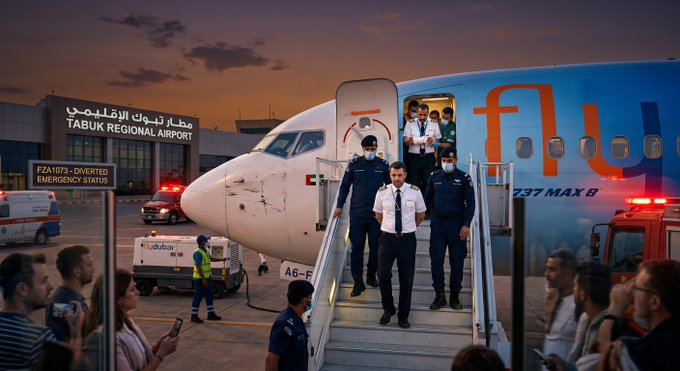 Video captures passengers screaming aboard Flydubai FZ1073 during reported cockpit knife attack