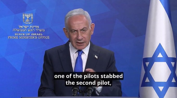 Netanyahu says Flydubai FZ1073 pilot stabbed colleague and tried to crash plane before passengers intervened