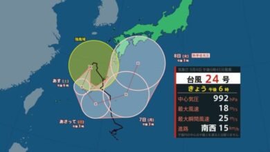 台風情報 台風24号 クロヴァン: 【台風情報】台風24号(クロヴァン) 沖縄や奄美の周辺に長く滞在か 6日～7日ごろ太平洋側で大雨となるところも 台風進路図、雨風シミュレーション、今後の全国の天気を画像で - TBS NEWS DIG