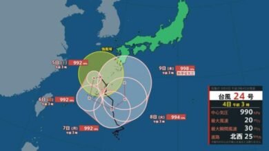 台風情報 台風24号再北上予想 7日: 【台風情報】台風24号再北上予想…7日(月)頃にかけて警報級大雨のおそれ長引く【最新予想進路図4日午前6時】