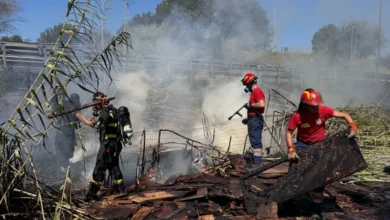Incendio alla Magliana: in tilt via delle Idrovore e l’autostrada Roma-Fiumicino