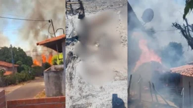 Incêndio atinge quintal de casa e mata animais em Monsenhor Gil, no Piauí