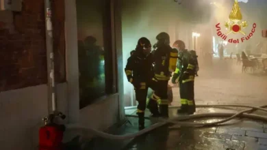 Incendio in un ristorante nel centro di Venezia 16 Incendio in un ristorante nel centro di Venezia