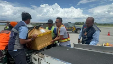 Jenazah korban penembakan Danau Habema diberangkatkan ke Makassar