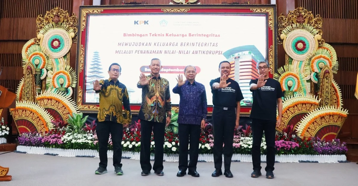 Keluarga Jadi Titik Awal, KPK Tanamkan Nilai Antikorupsi kepada ASN Bali