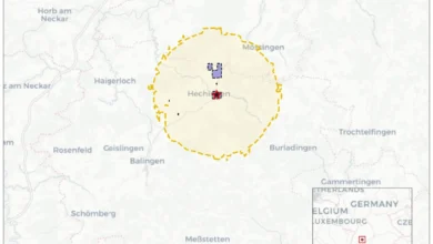 Leichtes Erdbeben (M2.0) nahe Hechingen