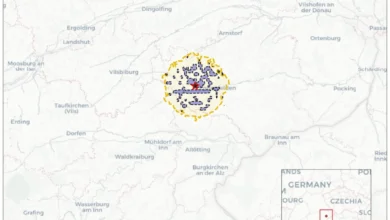 Leichtes Erdbeben (M2.6) nahe Eggenfelden 5 Leichtes Erdbeben (M2.6) nahe Eggenfelden