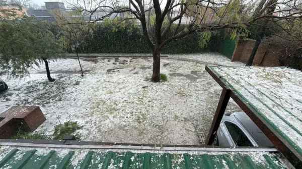 Lluvia en Córdoba: alerta por tormentas fuertes y fuerte caída de granizo en zona norte