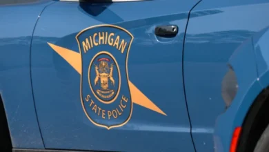 Man arrested for hammer attack on Michigan State Police cruiser 4 Man arrested hammer