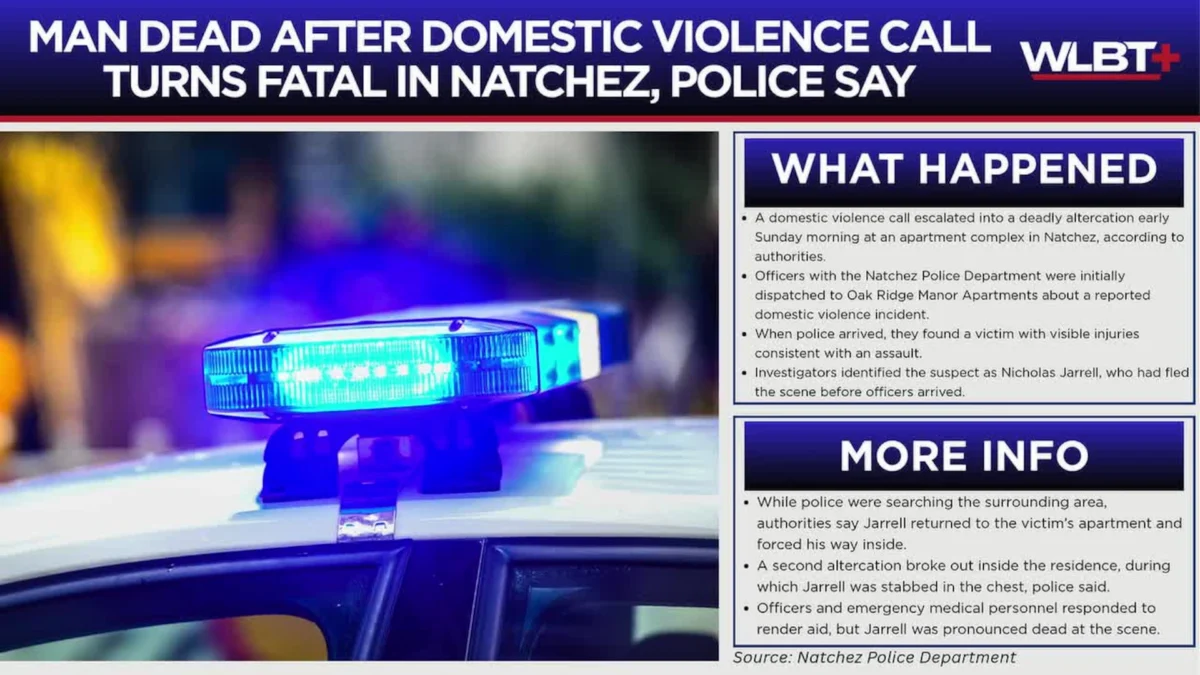 Man dead domestic