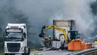 Mecklenburg-Vorpommern: 50.000 Euro Sachschaden bei Lkw-Brand auf Autobahn