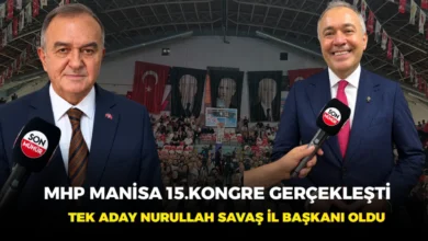 MHP 15.Kongresi gerçekleşti tek aday Nurullah Savaş yeni il başkanı oldu