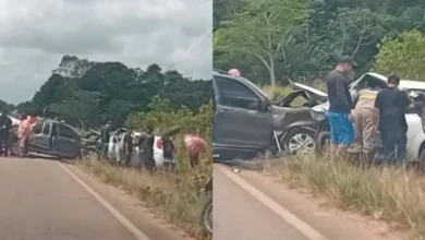 Motorista morre após ficar preso às ferragens em acidente em Castanhal, no PA