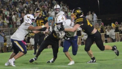 Mustangs stampede over