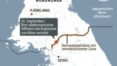 Nach Explosion in Grenzgebiet | Südkorea wirft Norden Verletzung von Waffenstillstand vor 4 Nach Explosion in Grenzgebiet | Südkorea wirft Norden Verletzung von Waffenstillstand vor