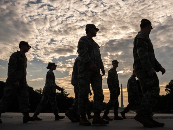 National Guard Member arrested after pulling gun on fellow guard member in D.C 1 National Guard Member