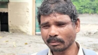 Nepal floods Father