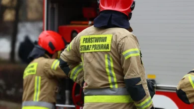 Nocny pożar na Grochowie. Znaleziono zwęglone ciało