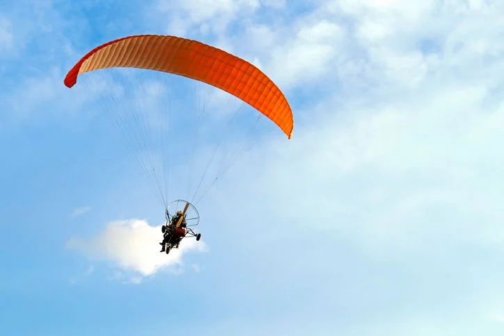 Paraglider Arrested Dropping