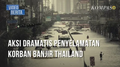 Pemerintah Thailand Tetapkan Status Bencana Banjir di Seluruh Bangkok