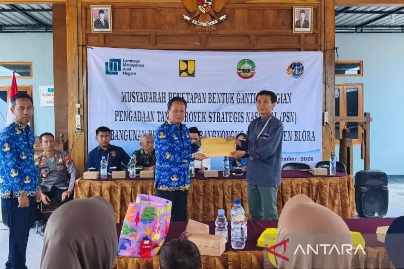 Pengadaan tanah Bendungan Karangnongko Blora masuk tahap ganti rugi