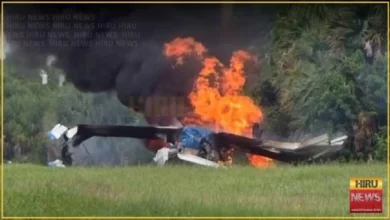 Pilot killed in small plane crash near regional airport in Florida — Sri Lanka 5 Plane Crash