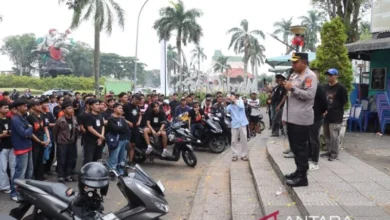 Polisi Tangerang kawal keberangkatan dan nobar Persija vs Persib