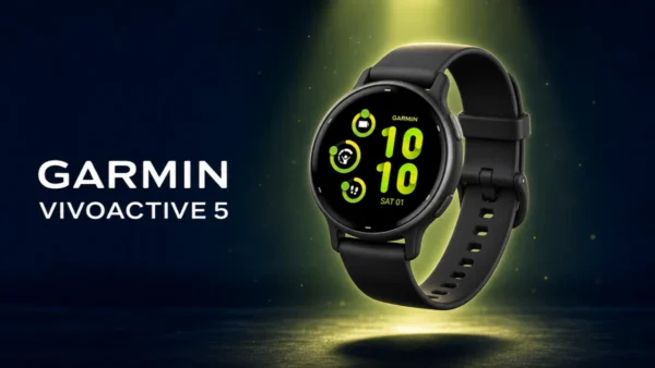 Pourquoi payer 400 € pour une Apple Watch ? La Garmin Vivoactive 5 tient 11 jours