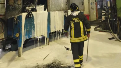 Prende fuoco un forno, incendio in un’azienda di Raffa di Puegnago