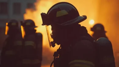 Près de Toulouse : une caserne de pompiers menacée par un violent incendie 4 Près de Toulouse : une caserne de pompiers menacée par un violent incendie