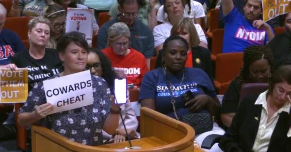 Protests erupt over plan to slash polling locations in key Texas swing county 1 Protests erupt over