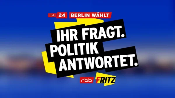 rbb präsentiert erste Junge Wahlarena