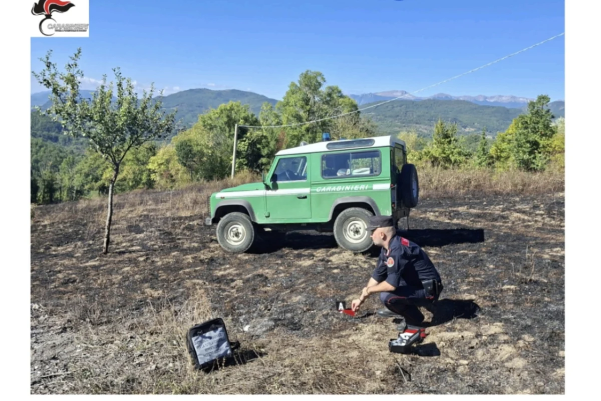 Roccasicura (IS). Denunciato il responsabile dell’incendio boschivo in loc. “Vignale”.
