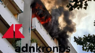 Roma, scoppia un incendio in un palazzo: fiamme e paura in viale Togliatti 3 Roma, scoppia un incendio in un palazzo: fiamme e paura in viale Togliatti