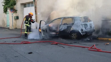 Ruelle : une voiture détruite par un incendie