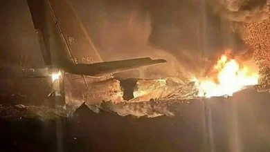Russischer Tu-95-Bomber stürzt ab, sechs Tote.