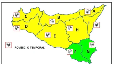 Sabato da allerta gialla anche nel messinese 5 Sabato da allerta gialla anche nel messinese
