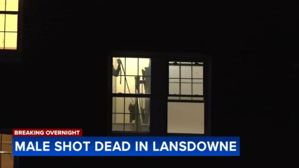 Police search Marshall House Apartments in Lansdowne, Pennsylvania 1 search Marshall House