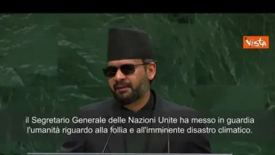 Shah (Nepal) all'Onu: Necessaria giustizia climatica , tsunami himalayano ha devastato il Paese