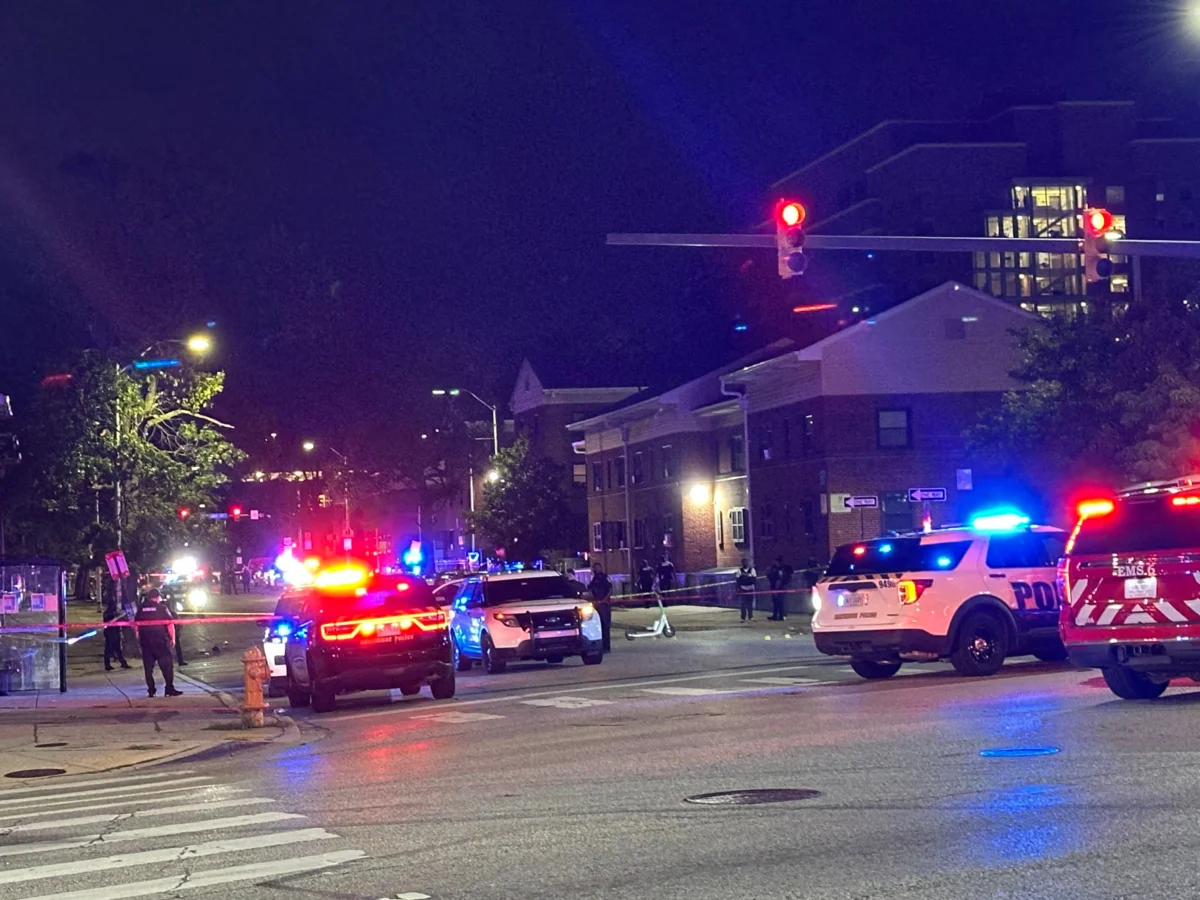 Police investigate shooting on East Fayette Street — Multiple victims 1 Shooting