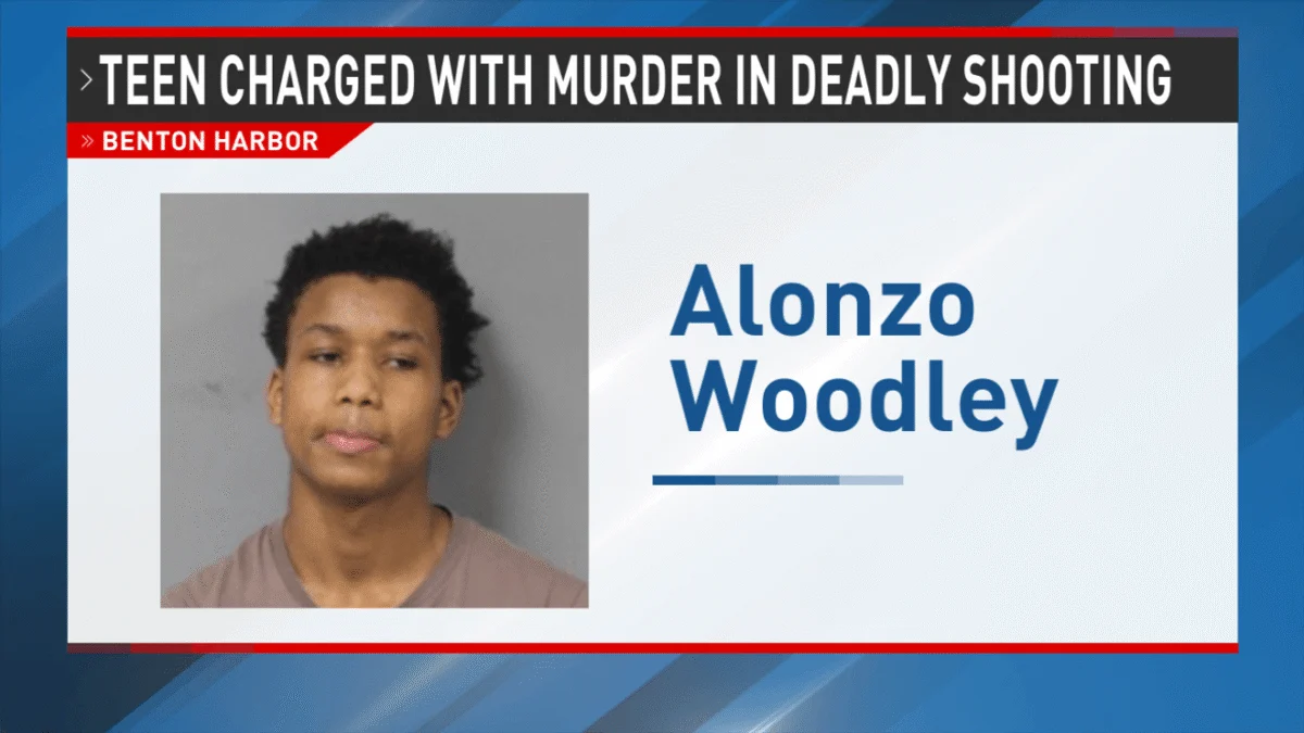Teen charged with murder in deadly Benton Harbor, Michigan shooting 1 Shooting