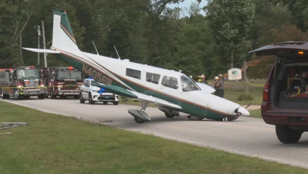 Small plane crashes
