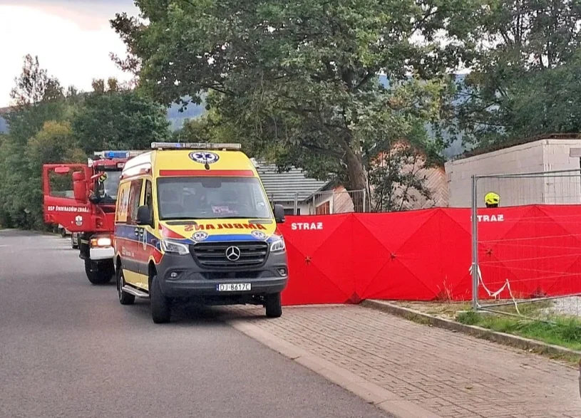 Śmiertelny wypadek na budowie
