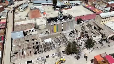 Sobe para nove o número de mortos após explosão em base militar na Bolívia