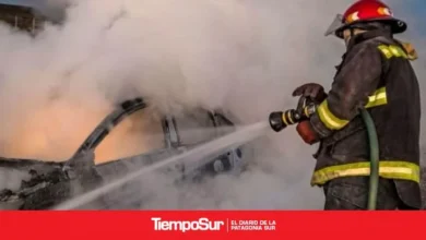 Sofocan incendio en un rodado