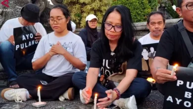 Solidaritas jurnalis Bali untuk lima pewarta yang masih dicari