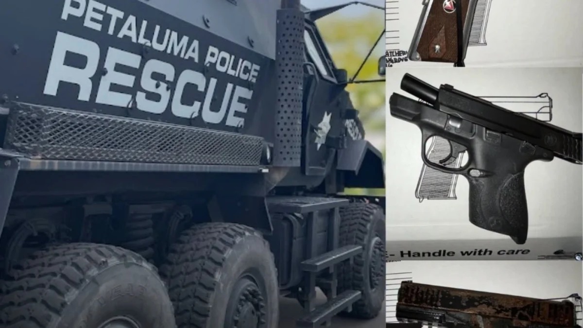 Police: Stabbing suspect arrested after standoff with Petaluma SWAT team 1 Stabbing